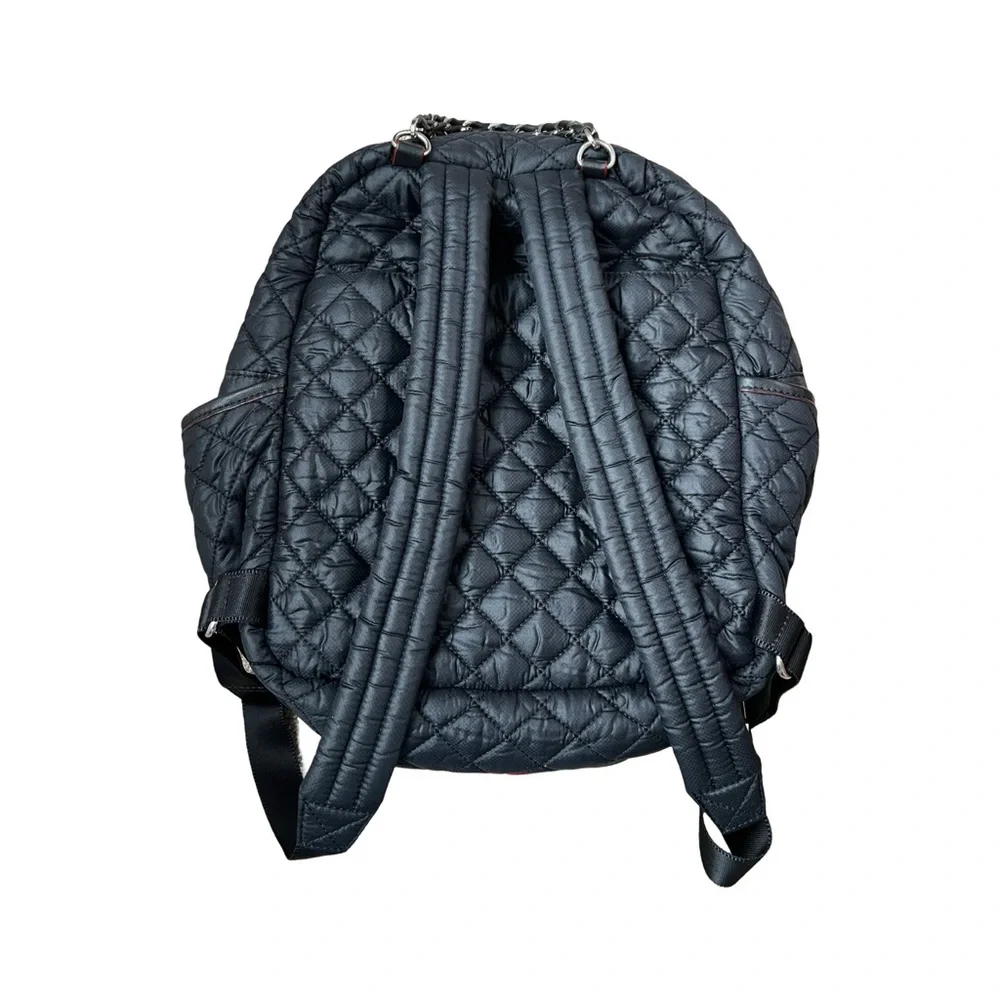 MZ Wallace Small Crosby Backpack w/leather corners